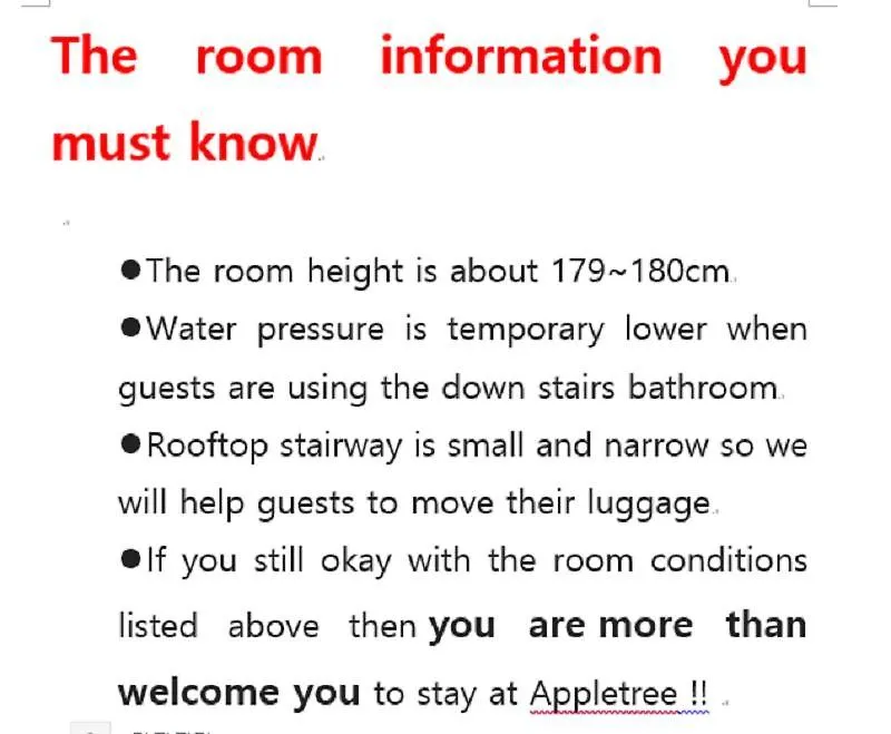 Vendégház Appletree Guesthouse Szöul